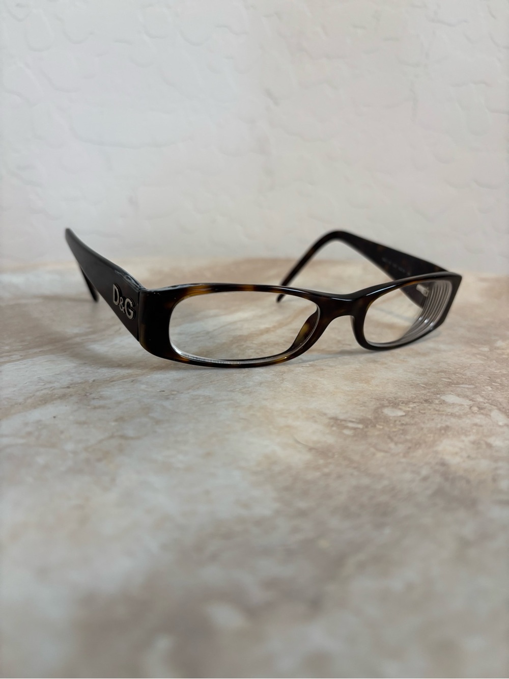 Dolce&Gabbana D&G1115 Tortoiseshell Rectangular Women's Eyeglasses